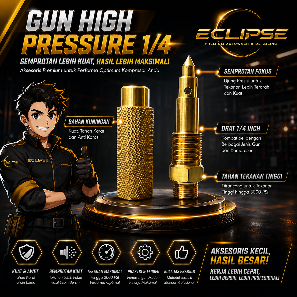 GUN HIGH PRESSURE
